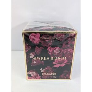 VICTORIAS SECRET SPARKS‎ BLOOM SINGLE WICK CANDLE NEW